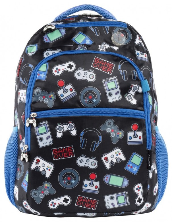 zaino junior Gamer fringoo vista frontale