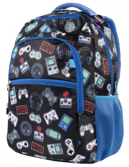 zaino junior Gamer fringoo vista laterale