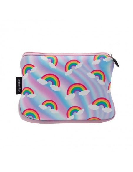 astuccio morbido in neoprene Unicorn Homework Fringoo vista posteriore