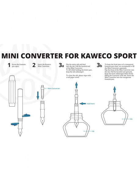 Mini Converter Kaweco Sport istruzioni