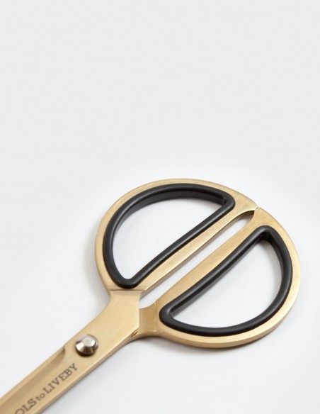 Forbici 8" Tools to Liveby Gold in acciaio inossidabile dettaglio 3
