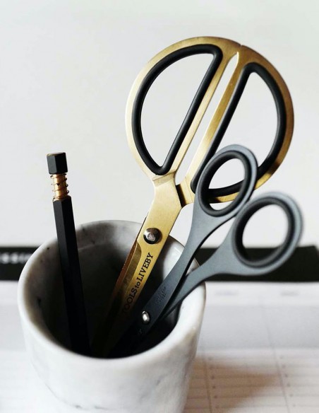 Forbici 8" Tools to Liveby in acciaio inossidabile ambientazione Gold e Black