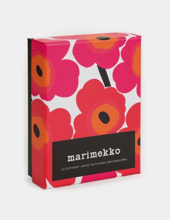 Marimekko Notes biglietti da visita con buste vista frontale