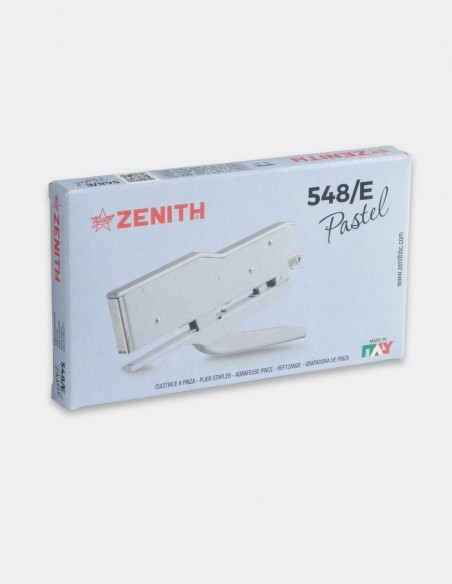 Cucitrice a pinza Zenith 548/E Pastel azzurro confezione