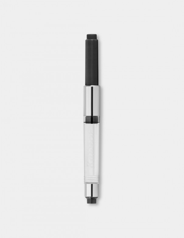 Convertitore standard Kaweco per stilografica, colore chrome pearl black