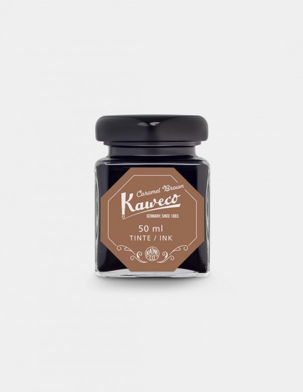 Bottiglia di inchiostro Kaweco da 50 ml colore Caramel Brown