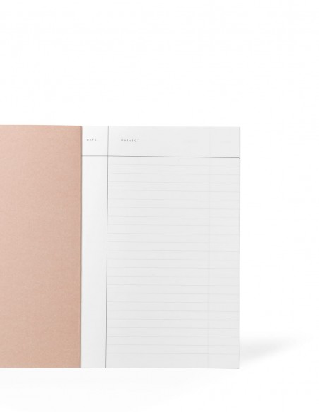 Quaderno notebook di Notem Studio collezione Vita dimensione small aperto