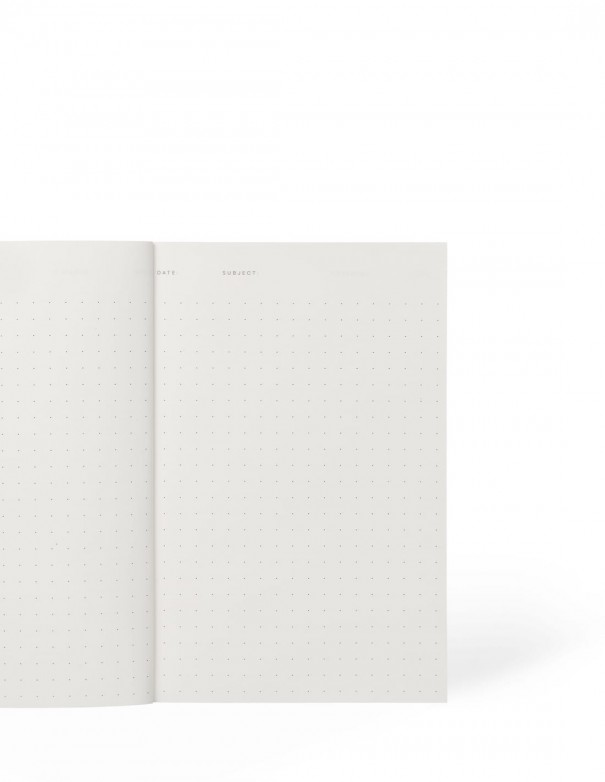 Quaderno puntinato A4: Notebook con griglia a puntini per appunti,  scrivere, dipingere, 110 pagine, Formato A4