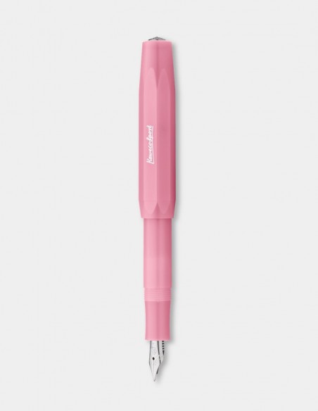 Penna stilografica Kaweco Frosted Sport colore Blush Pitaya trasparente