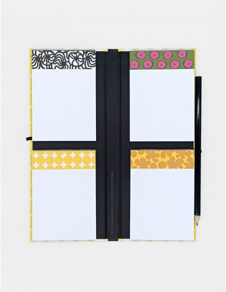 Set Notepads Marimekko in cofanetto portfolio aperto