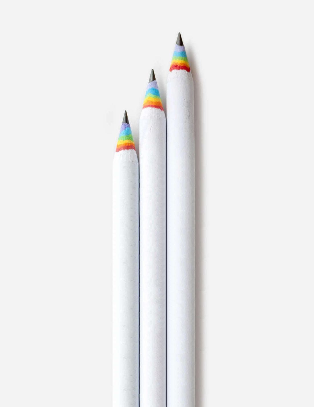 nsxsu Matite colorate arcobaleno per bambini, matite colorate 4 in
