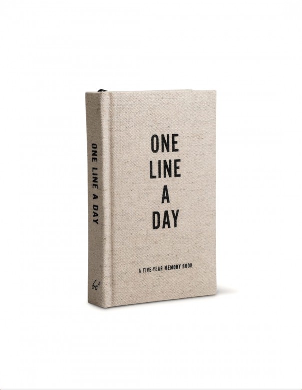 Diario One Line a day Canvas vista frontale