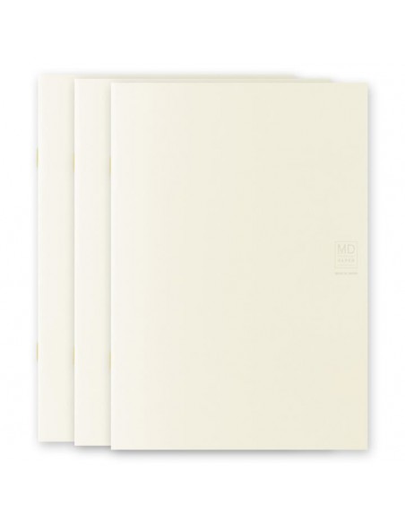 quaderni MD PAPER Notebook Light A 5 Gridded confezione da 3 pezzi vista d'insieme 2