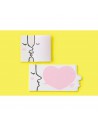 Midori Kiss Pink Secret Sticky Notes memo adesivi in uso