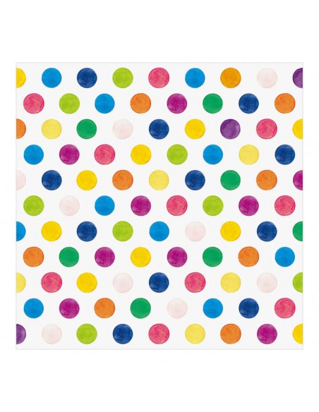 carta origami acquerello MIDORI CHOTTO Watercolor Dots vista posteriore