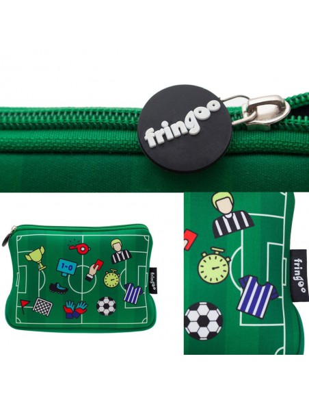 astuccio morbido in neoprene FOOTBALL FIELD dettagli