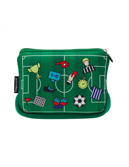 astuccio morbido in neoprene FOOTBALL FIELD retro