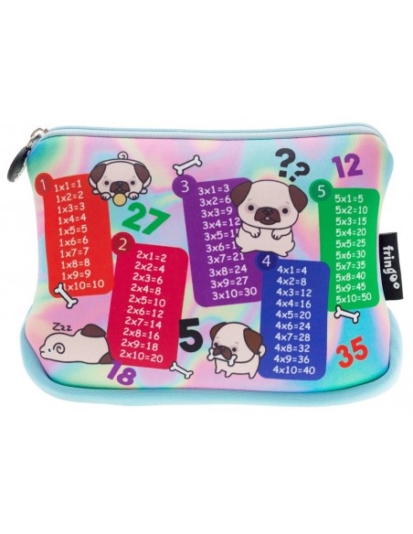 astuccio morbido in neoprene MULTIPLICATION TABLE vista frontale