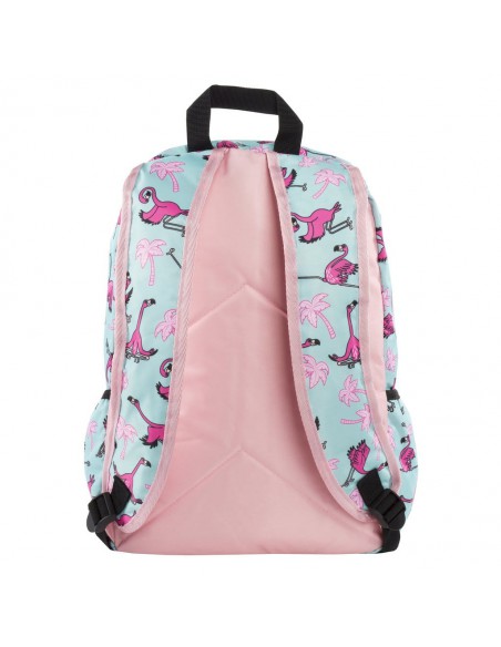 zaino impermeabile waterproof backpacks FLAMINGO con tasca interna per computer portatile ipad e tablet retro