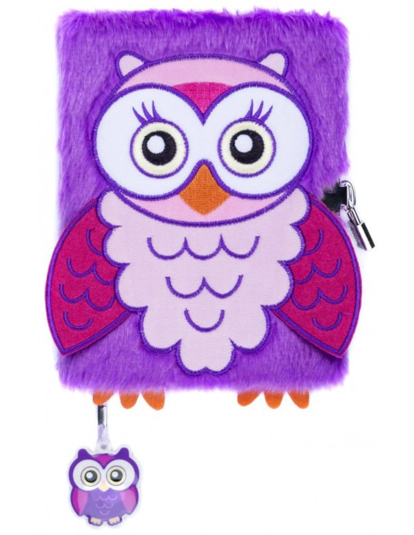 Diario segreto di peluche 3D OWL copertina