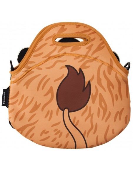 porta merenda in neoprene con tracolla LION retro