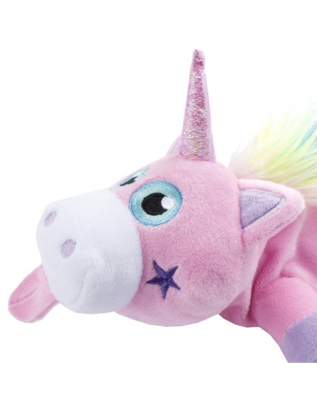 astuccio grande peluche unicorno RAINBOW UNICORN PINK particolare